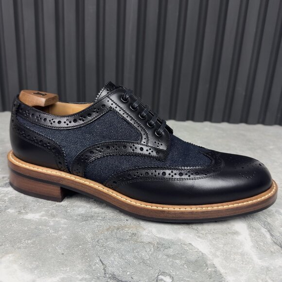 Louis Vuitton Voltaire Wingtip Derby Denim Leather main image 15